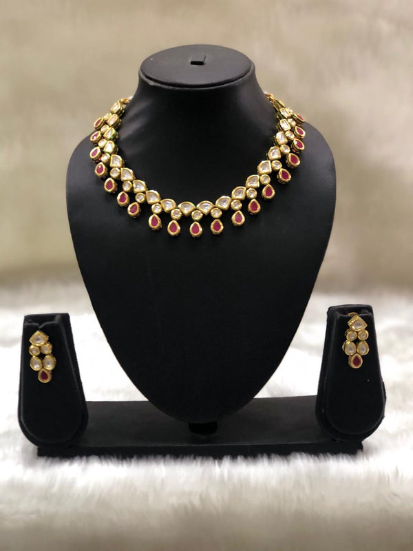Choker Kundan Designer Necklace Set