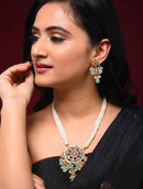 Paradise and blooming Lotus blossoms Necklace Set