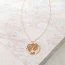Personalized Family Tree Necklace