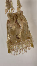 Designer Heavy Potli With Crystal Hanging