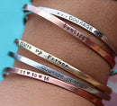 Personalized Jewelry Cuff Bracelet