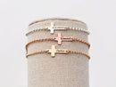 Personalized Cross Name Bracelet
