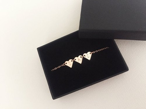 Personalized Name Heart Shape Bracelet