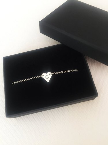 Personalized Name Heart Shape Bracelet