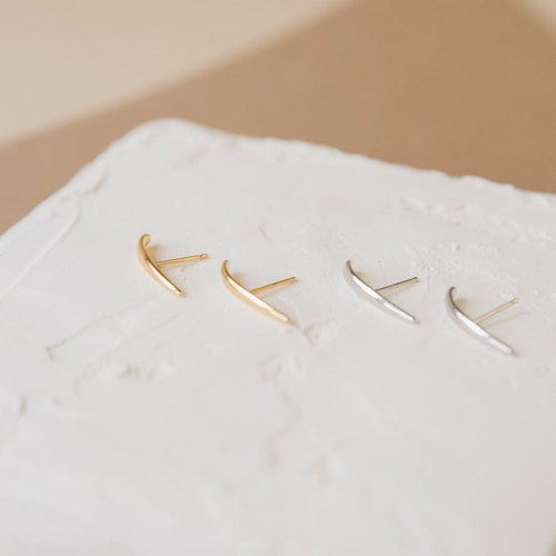 Manacle Modern Suspender Earrings