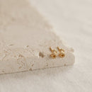 Pave Letter Personalised  Earrings