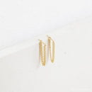 Bollix Curb Chain Earrings