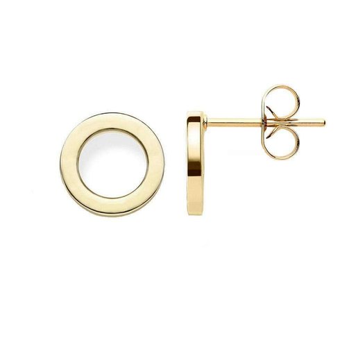 Circle Stud Minimalist Earrings