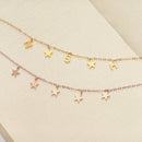 Bestial Name Initial Necklace