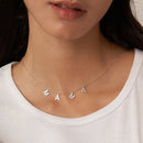 Bestial Name Initial Necklace