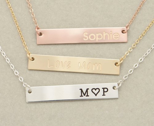 Wedding Wear Name Necklace