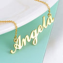 Terrene Custom Name Pendant Necklace