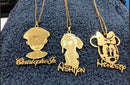 Charming Character Name Necklace