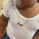 Cute Baby Name Necklace
