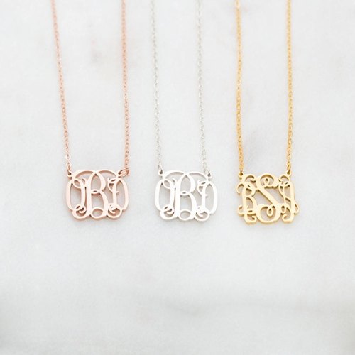 Monogram Personalised Necklace