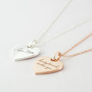 Handwriting Message Pendant Necklace
