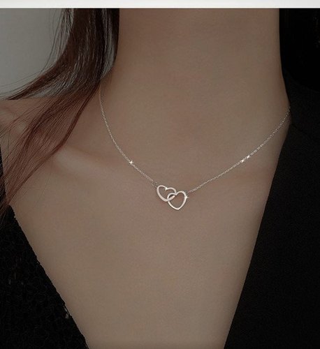 Double Hearts Necklace