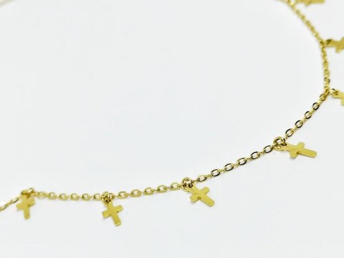 Dainty Mini Cross Necklace
