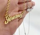 Cleric Custom Name Pendant Necklace