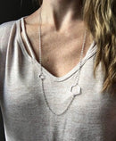 Pontiff Asymmetrical Hexagon Necklace
