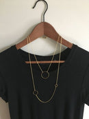 Pontiff Asymmetrical Hexagon Necklace