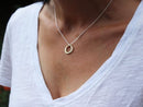 Cameo Custom Two Circle Necklace