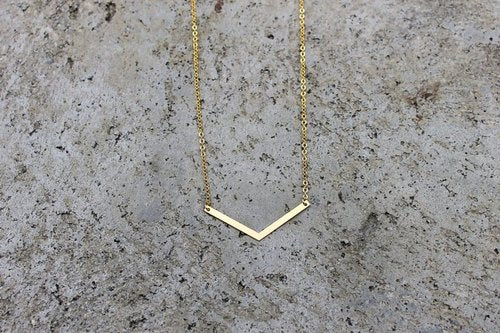 Regalia Little Chevron Necklace