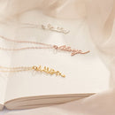 Foe Custom Handwriting Necklace
