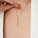 Foe Custom Handwriting Necklace