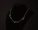Glamours Multiple Name Necklace