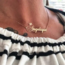 Memento Custom Crown Name pendant