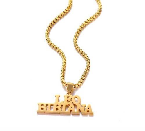 Stiff Personalized Name Necklaces