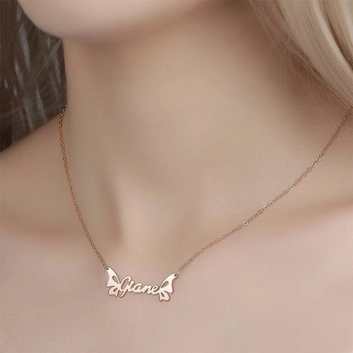 Willowy Personalized Name Necklaces