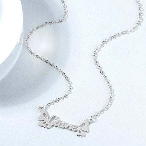 Willowy Personalized Name Necklaces