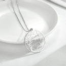 Family Tree Name Pendant Necklace