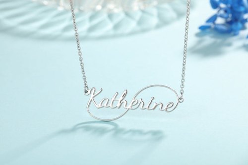 Flabby Personalized Name Pendants