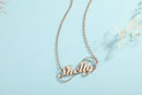 Flabby Personalized Name Pendants