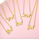 Personalized Necklace With Butterfly