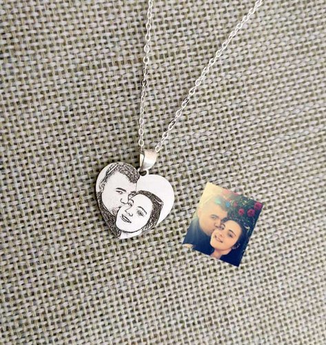 Personalized Photo Necklace