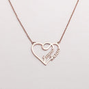 Personalized Two Names Necklace