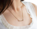 Callous Personalized Names Necklace