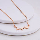 Personalized Cartoon Disney Name Necklace