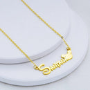 Personalized Cartoon Disney Name Necklace