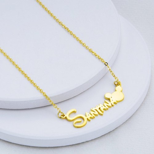 Personalized Cartoon Disney Name Necklace