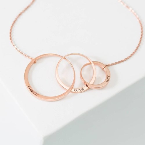 Personalized Generation Name Necklace