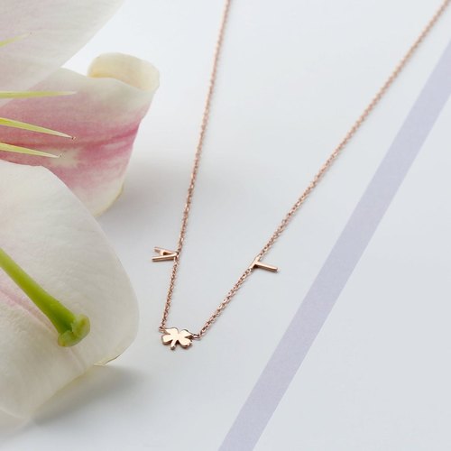 Long Personalized Letter Necklace