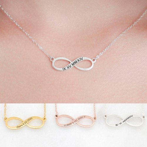 Silver Infinity Summer Necklace