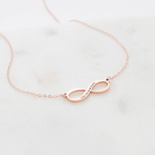Silver Infinity Summer Necklace
