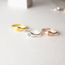 Fanciness Fingerprint Ring