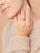 Adjustable Custom Name Ring